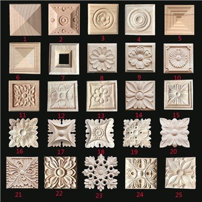 Đồ gỗ trang trí Rosettes