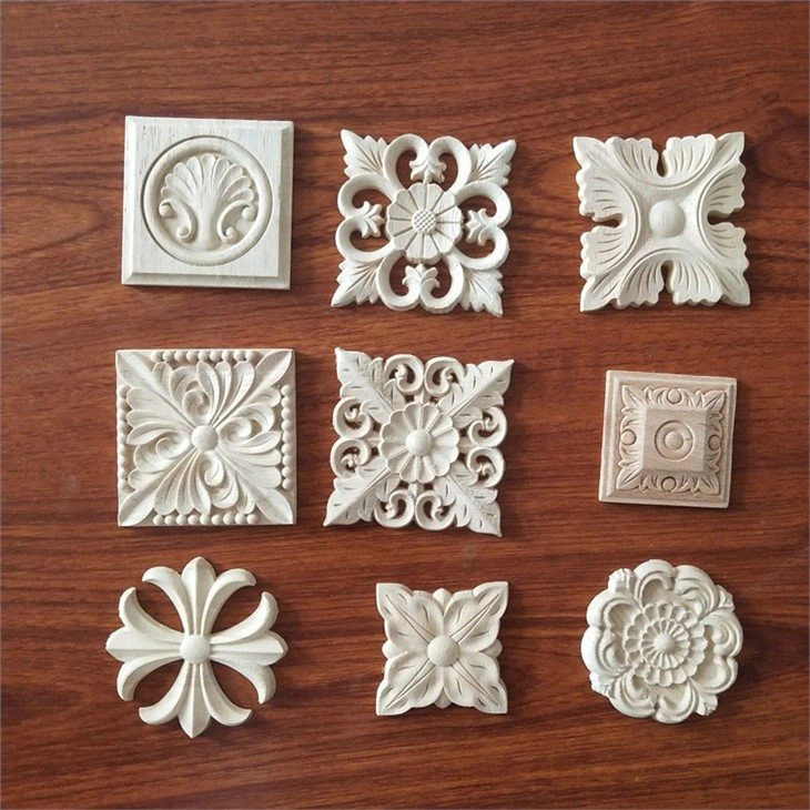 wood rosette appliques (2)