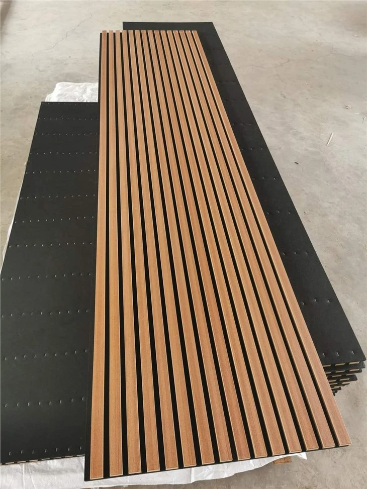 Tấm ốp tường bằng gỗ thanh tiêu âm