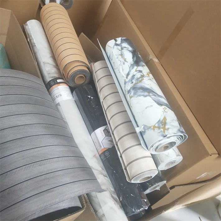 Pvc Self-adhesive Waterproof Wallpaper Marble