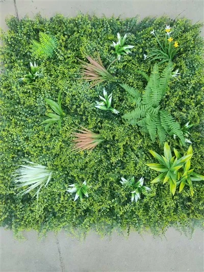 Tấm tường thường xuân nhân tạo-Cây treo màu xanh lá cây thực tế để trang trí nhà cửa và văn phòng